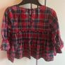 Next BNWT age 4 Dressy Tartan Tunic Top Image 3