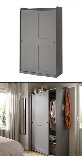 Wardrobe with sliding doors