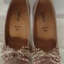 Gabor Sacchetto Beige Shoes w/Floral Detail Image 2