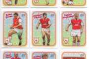 Arsenal full set 1997-98 Futera Football Cards