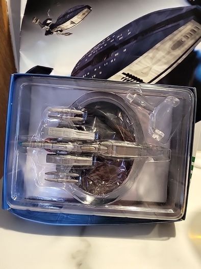 star trek eaglemoss andorian battle cruiser