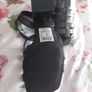 Black cage sandals from NEXT. Forever Comfort Collection Size 4 wide fit. Rrp euro 42 Image 3
