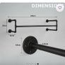Clothes hanging rail - pipe aesthetic Image 5