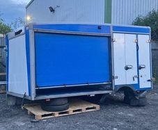 Storage body supermarket shed Tesco etc