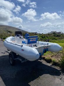 5m hypalon Rib. (NO ENGINE)