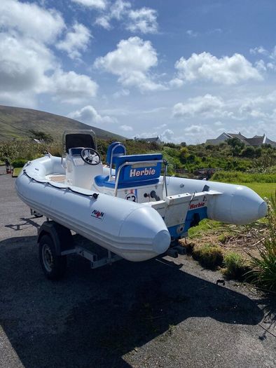 5m hypalon Rib. (NO ENGINE)