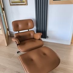Eames Lounge chair, leather