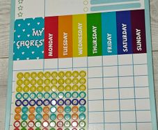 Reward chart board | Chore board magnetic