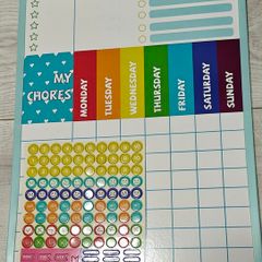 Reward chart board | Chore board magnetic