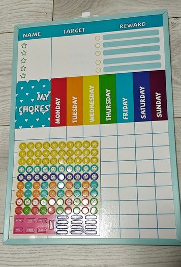 Reward chart board | Chore board magnetic