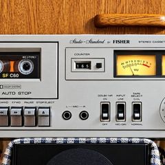 Fisher vintage cassette recorder (reduced)