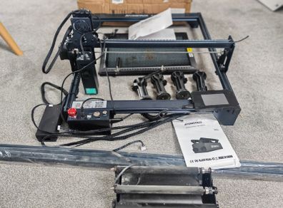 Atom stack a10 pro laser engraver with extras