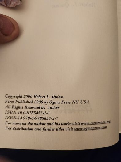 The Accompanist By Robert L. Quinn. First Edition Paperback In Good Condition.