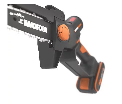 Worx WG325E 20V 1 x 2.0Ah Lithium PowerShare Brushless Cordless 12cm Pruning Chainsaw