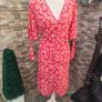 ASOS Red white floral dress size 18 Postage included Image 9