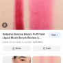 Natasha denona puff paint liquid blush Image 3