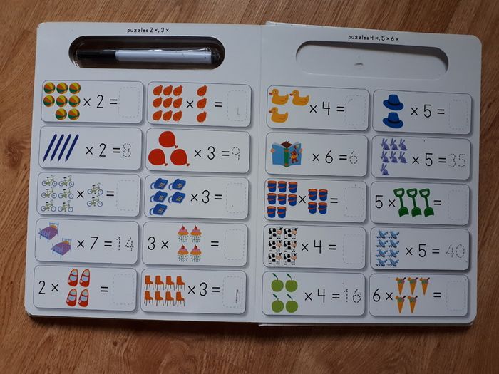 Wipe Clean Learn Your Times Tables