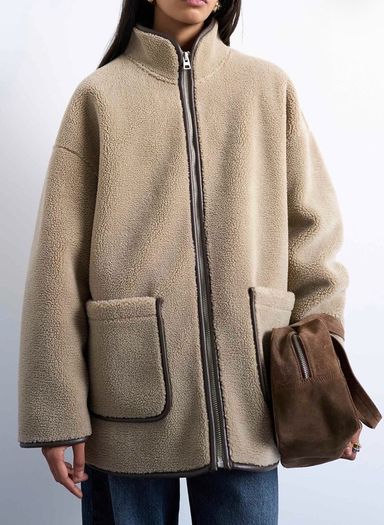 Topshop Teddy coat