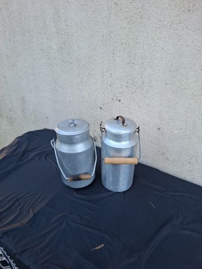 Duo metallic fridge milk churn postage possible