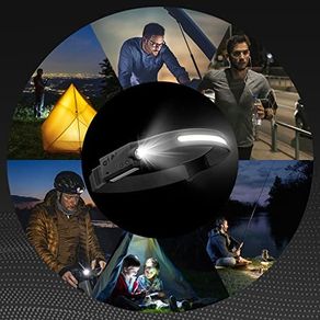 COB LED Headlamp Sensor Headlight with Built-in Battery Flashlight USB Rechargeable Head Lamp Torch 5 Lighting Modes Work Light Running Walking Cycling Bike