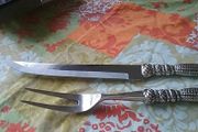 Boxed Silea EPNS Carving Knife &amp; Fork