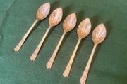 Art Deco Yeoman Plate Dessert Spoons