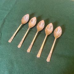 Art Deco Yeoman Plate Dessert Spoons