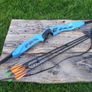 Archery Bow, 68" Carbon Recurve ILF +3arrows Image 7