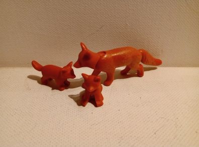 Playmobil Animals Fox Family Figures