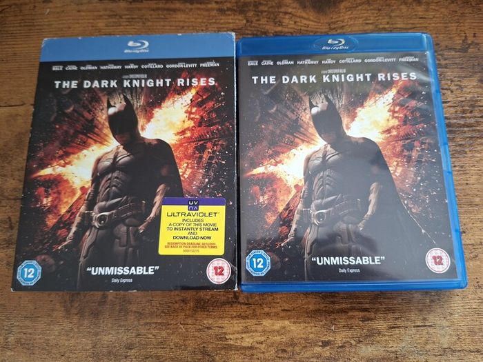 "The Dark Knight Rises" (2012) Blu-ray - free standard postage