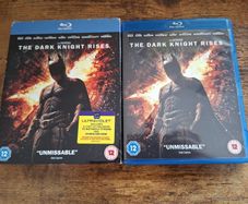 "The Dark Knight Rises" (2012) Blu-ray - free standard postage
