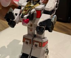 Power Rangers Wild Force Bandai DX GaoTiger White Ranger Zord-Gaoranger