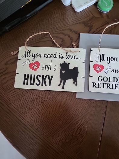 Signs dogs