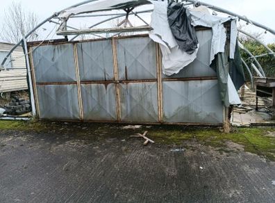 Mushroom sheds