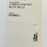 Vintage (unused) Orla Kiely Climbing Stem Print Big Zip Wallet Image 2