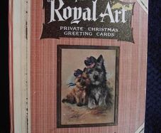 1936 Greeting card and Calendar sample book - The Royal Art Private Christmas Greeting Cards