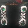 18KT White Gold Filled Earrings Image 2