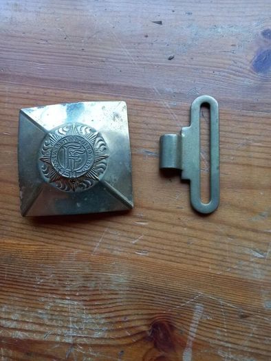 irish  army  belt  buckle