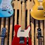 Fender USA Telecaster - Chrome Red Image 3