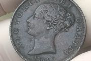 Victoria 1854 Halfpenny