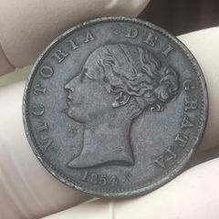 Victoria 1854 Halfpenny