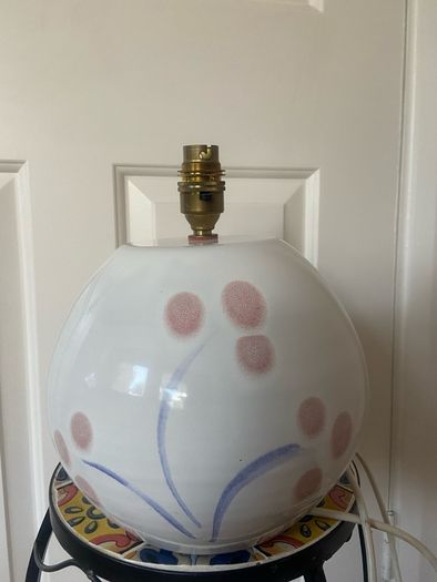 Louis Mulcahy pottery lamp