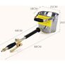Mortar Spray Gun, 4 Jet Plaster Stucco Sprayer, Automatic Air Hopper Concrete Spray Plaster Gun Image 2