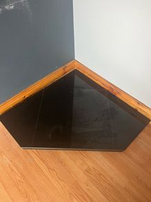 Black Marble Corner Piece