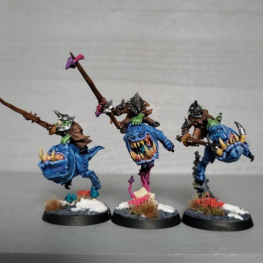 Games Workshop Warhammer Age of Sigmar Gloomspite Gitz Squig Hoppers