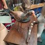 Vintage Hand Carved Wooden Bird Image 6