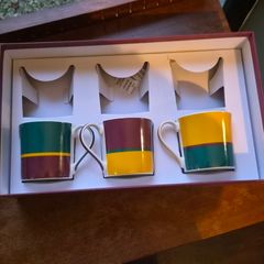 Belleek Living Dreamy Meadow Mugs, Set of 3, Gift Boxed