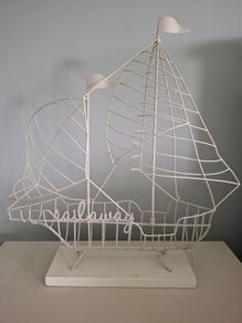 Sail boat ornament