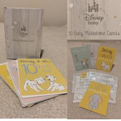 Disney Baby 30 Milestone Cards set