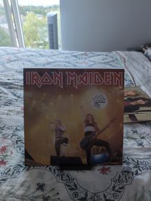 Iron Maiden - Running Free (12", Single, Pur)